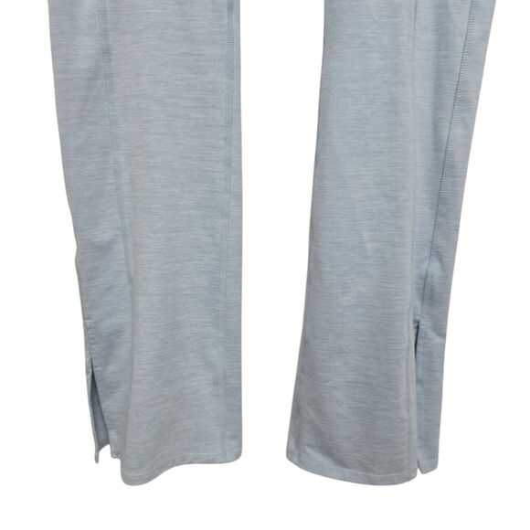 Free People Womens Movement High Rise Pale Blue Split Leg Leggings Size Medium‎ - Picture 11 of 11